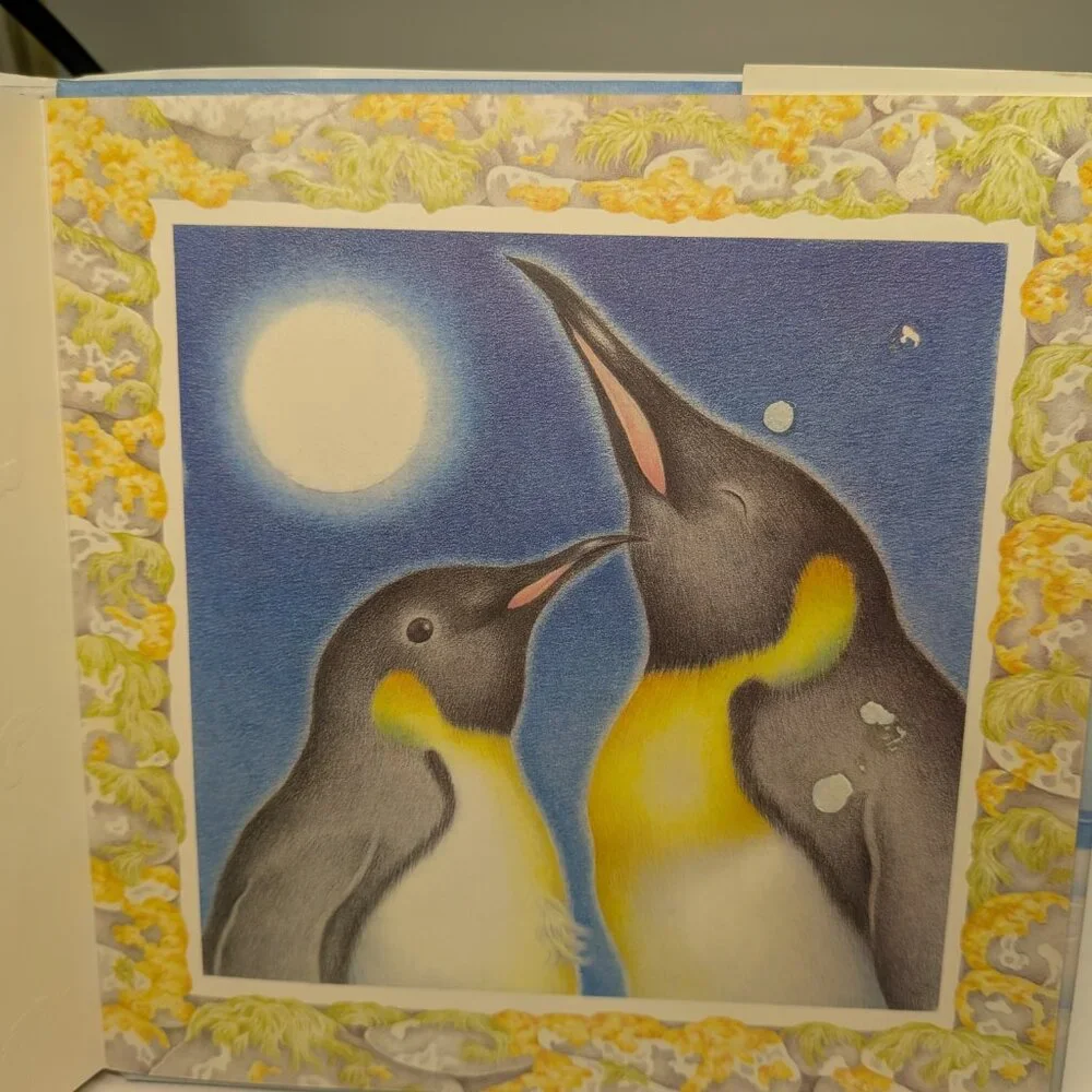 The Little Penguin hardback EMBOSSED book and Audio CD Scholastic